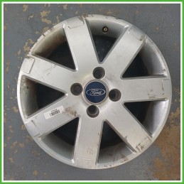 Cerchio Singolo in Lega Ford Fusion 16 pollici 16 6.0J 4x108 ET47.5 1pz 1077166 Originale Usato al pz