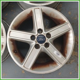 Cerchi in Lega Ford Focus 2 Serie 16 pollici 16 6.5J 5x108 ET52.5 4pz 2037901 Originale Usato