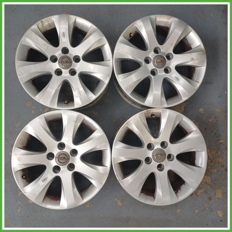 Cerchi in Lega Opel Meriva B 15 pollici 15 6.5J 5x110 ET37 4pz 13197752 Originale Usato