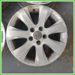 Cerchi in Lega Opel Meriva B 15 pollici 15 6.5J 5x110 ET37 4pz 13197752 Originale Usato