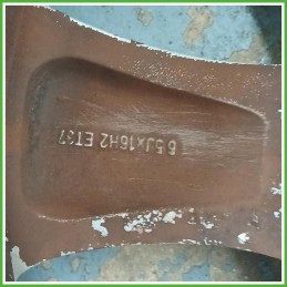 Cerchi in Lega Opel Meriva B 15 pollici 15 6.5J 5x110 ET37 4pz 13197752 Originale Usato