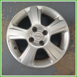 Cerchio Singolo in Lega Opel Meriva A 15 pollici 15 6.0J 4x100 ET49 1pz 93322256 Originale Usato al pz