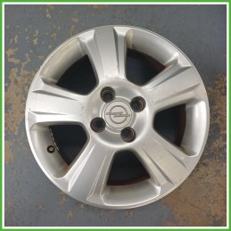 Cerchio Singolo in Lega Opel Meriva A 15 pollici 15 6.0J 4x100 ET49 1pz 93322256 Originale Usato al pz