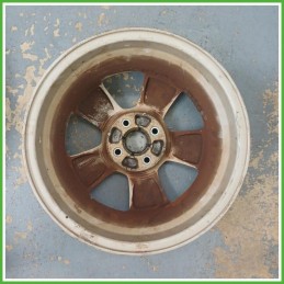 Cerchio Singolo in Lega Opel Meriva A 15 pollici 15 6.0J 4x100 ET49 1pz 93322256 Originale Usato al pz