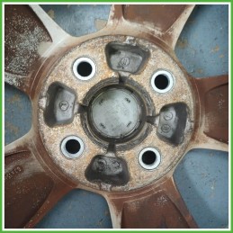 Cerchio Singolo in Lega Opel Meriva A 15 pollici 15 6.0J 4x100 ET49 1pz 93322256 Originale Usato al pz