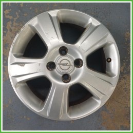 Cerchio Singolo in Lega Opel Meriva A 15 pollici 15 6.0J 4x100 ET49 1pz 93322256 Originale Usato al pz