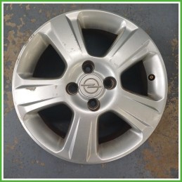 Cerchio Singolo in Lega Opel Meriva A 15 pollici 15 6.0J 4x100 ET49 1pz 93322256 Originale Usato al pz