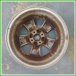 Cerchio Singolo in Lega Opel Meriva A 15 pollici 15 6.0J 4x100 ET49 1pz 93322256 Originale Usato al pz