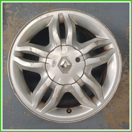 Cerchio Singolo in Lega Renault Clio 3 Serie 15 pollici 15 6.0J 4x100 ET50 1pz 403009902R Originale Usato al pz