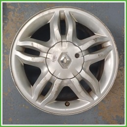 Cerchio Singolo in Lega Renault Clio 3 Serie 15 pollici 15 6.0J 4x100 ET50 1pz 403009902R Originale Usato al pz