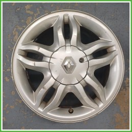 Cerchio Singolo in Lega Renault Clio 3 Serie 15 pollici 15 6.0J 4x100 ET50 1pz 403009902R Originale Usato al pz