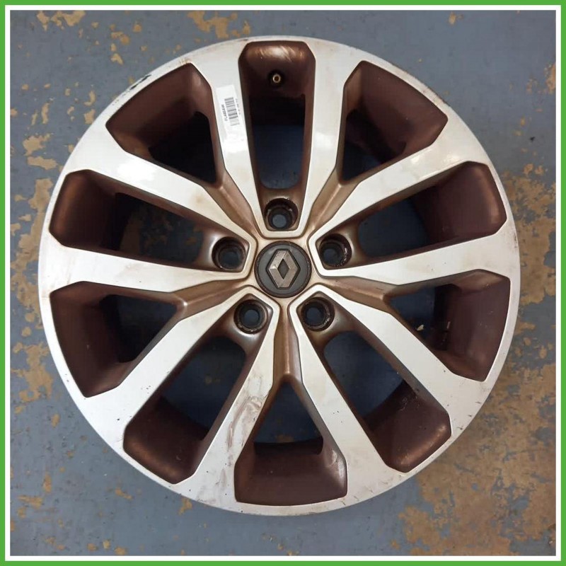 Cerchio Singolo in Lega Renault Kadjar 17 pollici 17 7.0J 5x114.3 ET40 1pz 403003298R Originale Usato al pz