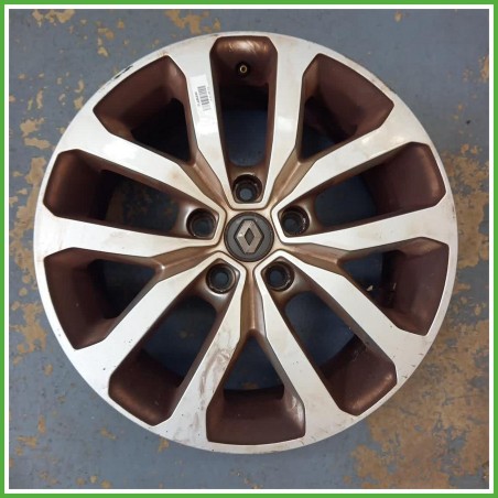 Cerchio Singolo in Lega Renault Kadjar 17 pollici 17 7.0J 5x114.3 ET40 1pz 403003298R Originale Usato al pz