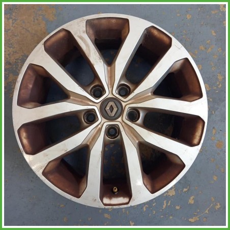 Cerchio Singolo in Lega Renault Kadjar 17 pollici 17 7.0J 5x114.3 ET40 1pz 403003298R Originale Usato al pz