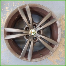 Cerchio Singolo in Lega Alfa Romeo 159 Sportwagon 17 pollici 17 7.5J 5x110 ET41 1pz 60690480 Originale Usato al pz