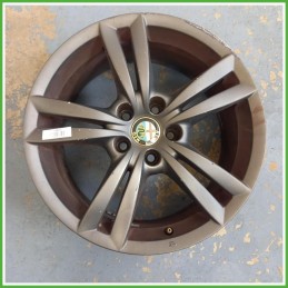 Cerchio Singolo in Lega Alfa Romeo 159 Sportwagon 17 pollici 17 7.5J 5x110 ET41 1pz 60690480 Originale Usato al pz