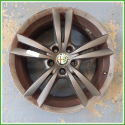 Cerchio Singolo in Lega Alfa Romeo 159 Sportwagon 17 pollici 17 7.5J 5x110 ET41 1pz 60690480 Originale Usato al pz