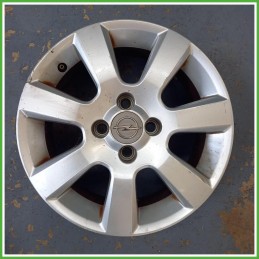 Cerchio Singolo in Lega Opel Meriva A 15 pollici 15 6.0J 4x100 ET43 1pz 93322256 Originale Usato al pz