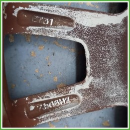 Cerchio Singolo in Lega Fiat Bravo 2 Serie 16 pollici 16 7.0J 4x98 ET31 1pz 51960757 Originale Usato al pz