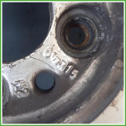 Cerchio Singolo in Lega Fiat Multipla 2 Serie 15 pollici 15 6.5J 4x98 ET31.5 1pz 46841071 Originale Usato al pz