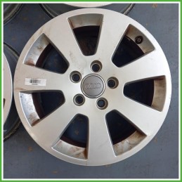 Cerchi in Lega Audi A3 8P1 16 pollici 16 6.5J 5x112 ET50 4pz 1K0601027K03C Originale Usato