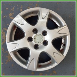 Cerchio Singolo in Lega Skoda Fabia 6Y2 14 pollici 14 6.0J 5x100 ET43 1pz 6Q0601027M03C Originale Usato al pz