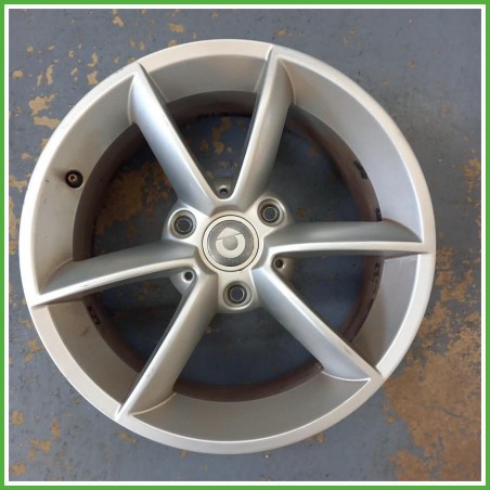 Cerchio Singolo in Lega Smart Fortwo Cabrio 451 15 pollici 15 6.5J 3x112.5 ET34.5 1pz A4514010402CA4L Originale Usato al pz