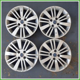 Cerchi in Lega Fiat Grande Punto 15 pollici 15 6.0J 4x100 ET43 4pz 50529059 Originale Usato