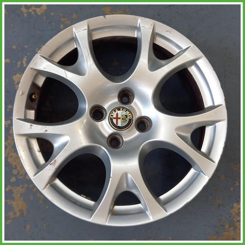 Cerchio Singolo in Lega Alfa Romeo MiTo 16 pollici 16 7.0J 4x98 ET39 1pz 156096536 Originale Usato al pz