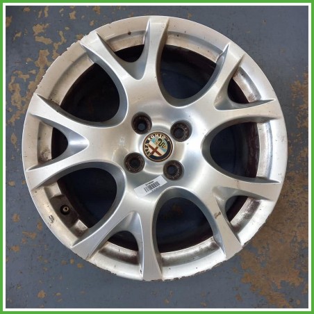 Cerchio Singolo in Lega Alfa Romeo MiTo 16 pollici 16 7.0J 4x98 ET39 1pz 156096536 Originale Usato al pz