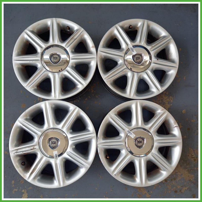 Cerchi in Lega Lancia Lybra SW 15 pollici 15 6.0J 4x98 ET37 4pz 46516996 Originale Usato