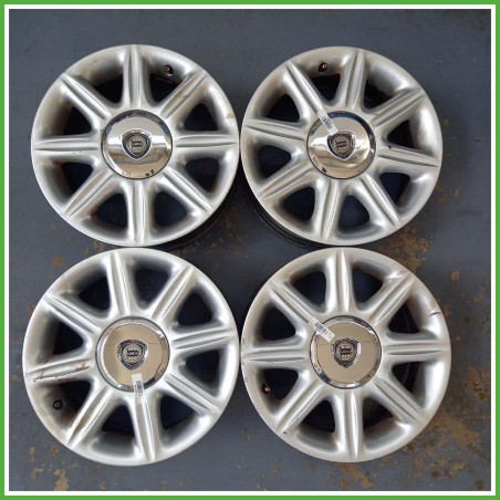 Cerchi in Lega Lancia Lybra SW 15 pollici 15 6.0J 4x98 ET37 4pz 46516996 Originale Usato