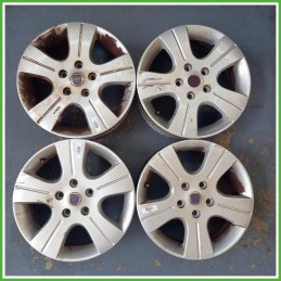 Cerchi in Lega Fiat Sedici 16 pollici 16 6.0J 5x114.3 ET50 4pz 71742690 Originale Usato
