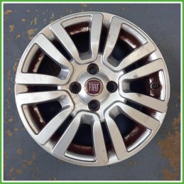 Cerchio Singolo in Lega Fiat Punto 3 Serie 15 pollici 15 6.0J 4x100 ET43 1pz 50529059 Originale Usato al pz