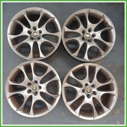 Cerchi in Lega Alfa Romeo 147 2 Serie 17 pollici 17 7.0J 5x98 ET40.1 4pz 156089093 Originale Usato