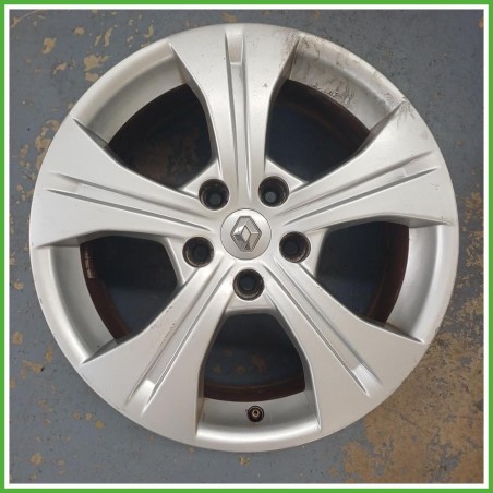 Cerchio Singolo in Lega Renault Megane 3 Serie 17 pollici 17 7.0J 5x114.3 ET49 1pz 403000070R Originale Usato al pz