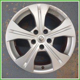 Cerchio Singolo in Lega Renault Megane 3 Serie 17 pollici 17 7.0J 5x114.3 ET49 1pz 403000070R Originale Usato al pz