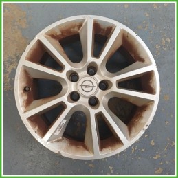Cerchio Singolo in Lega Opel Zafira B 17 pollici 17 7.0J 5x110 ET35 1pz 13116624 Originale Usato al pz