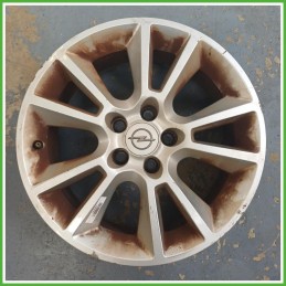 Cerchio Singolo in Lega Opel Zafira B 17 pollici 17 7.0J 5x110 ET35 1pz 13116624 Originale Usato al pz