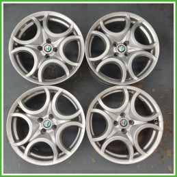 Cerchi in Lega Alfa Romeo MiTo 17 pollici 17 7.0J 5x98 ET39 4pz 156078693 Originale Usato