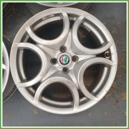 Cerchi in Lega Alfa Romeo MiTo 17 pollici 17 7.0J 5x98 ET39 4pz 156078693 Originale Usato