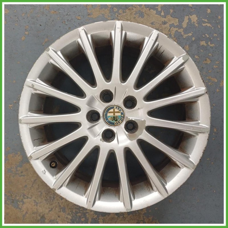 Cerchio Singolo in Lega Alfa Romeo 147 2 Serie 16 pollici 16 6.5J 5x98 ET41.5 1pz 60669917 Originale Usato al pz