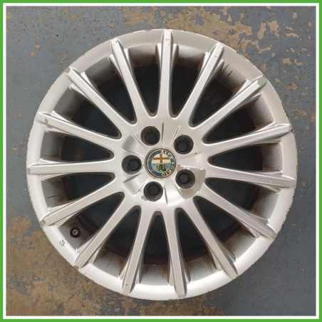 Cerchio Singolo in Lega Alfa Romeo 147 2 Serie 16 pollici 16 6.5J 5x98 ET41.5 1pz 60669917 Originale Usato al pz