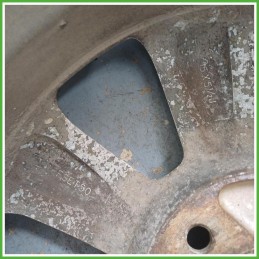 Cerchio Singolo in Lega Opel Agila B 15 pollici 15 5.5J 4x100 ET50 1pz 93193925 Originale Usato al pz