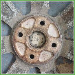 Cerchio Singolo in Lega Opel Agila B 15 pollici 15 5.5J 4x100 ET50 1pz 93193925 Originale Usato al pz