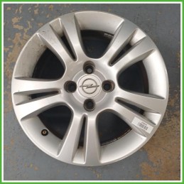 Cerchio Singolo in Lega Opel Corsa D 15 pollici 15 6.0J 4x100 ET39 1pz 13211897 Originale Usato al pz