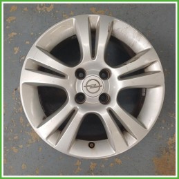 Cerchio Singolo in Lega Opel Corsa D 15 pollici 15 6.0J 4x100 ET39 1pz 13211897 Originale Usato al pz