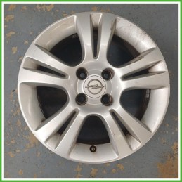Cerchio Singolo in Lega Opel Corsa D 15 pollici 15 6.0J 4x100 ET39 1pz 13211897 Originale Usato al pz