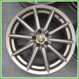 Cerchi in Lega Alfa Romeo 159 Sportwagon 19 pollici 19 8.0J 5x110 ET41 4pz 50508157 Originale Usato
