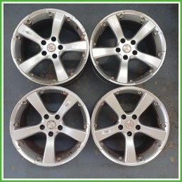 Cerchi in Lega Audi A4 8E5 Avant 17 pollici 17 8.0J 5x112 ET35 4pz 8E0601025AC1H7 Originale Usato